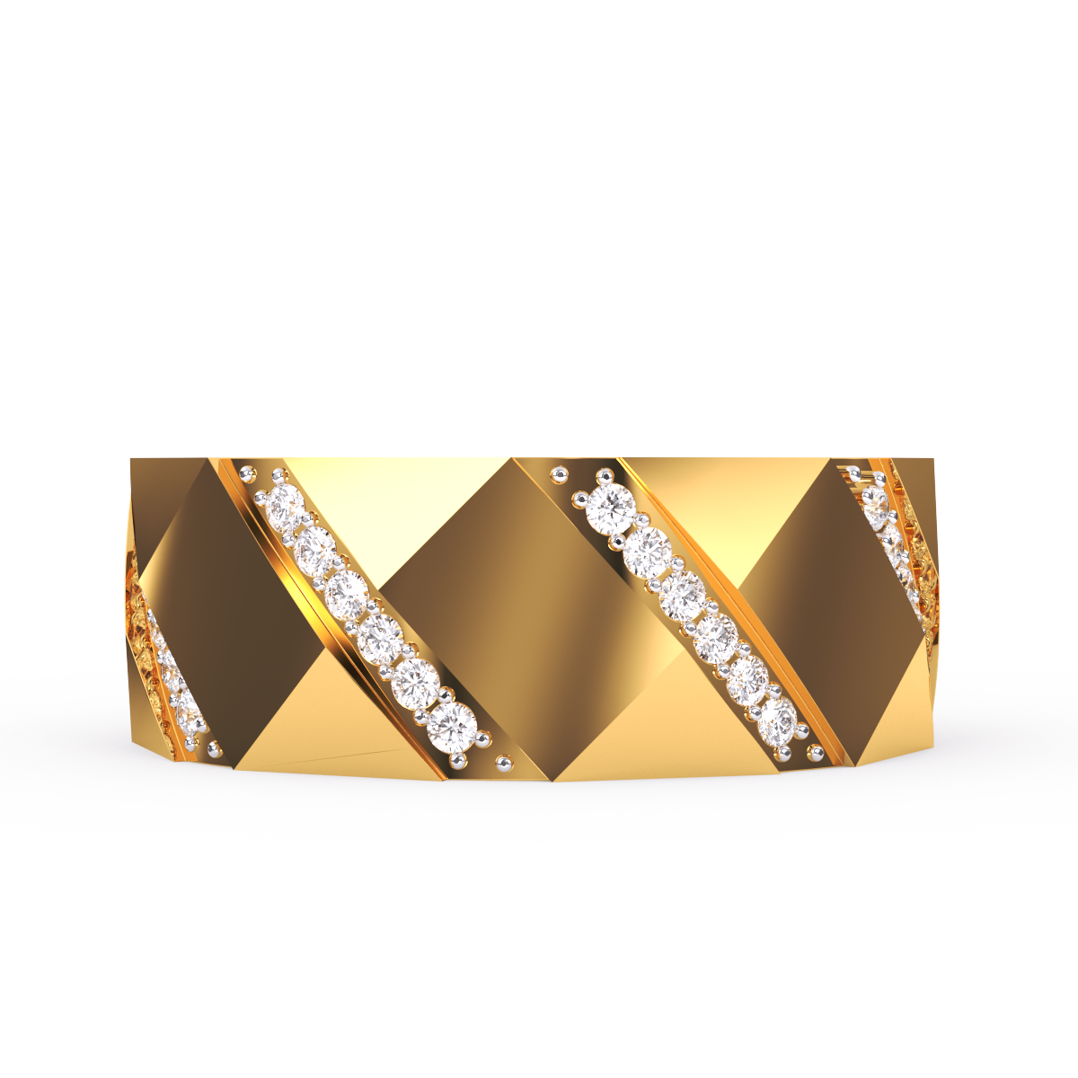 Lab Grown Diamond Wedding Wide Couple Set